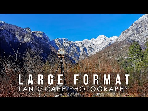 Exploring the Alps with 4x5 Camera | Large Format Landscape Photography using Fomapan 100 Film