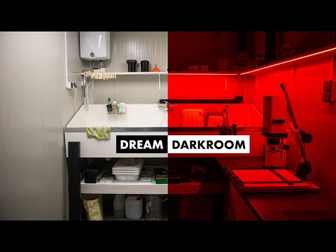 Building my dream Darkroom inside a Shipping Container!