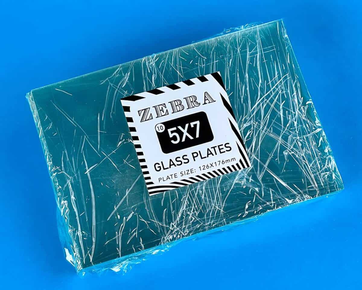 Zebra Clear 5X7 Glass Plates | Dry Plate & Wet Plate Supplies