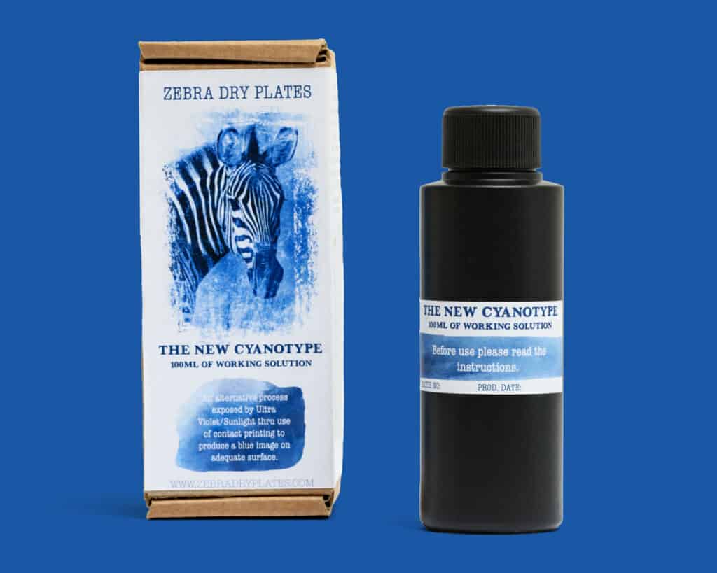 Zebra-New-Cyanotype-100ml-sensitiser-alternative-photography