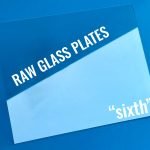 Zebra Raw "Sixth Plate" Glass Plates (Pack of 10)