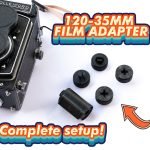 35mm to 120mm FILM ADAPTER with Reloadable 135mm Canister