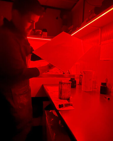 Ultra-large-format-dry-plate-making