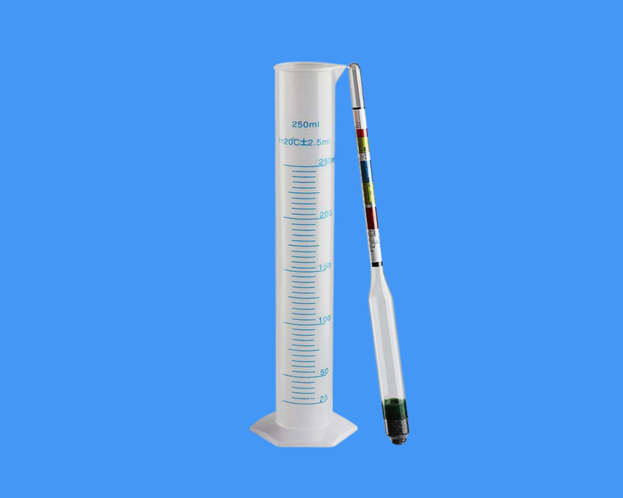 Hydrometer-Kit-for-Silver-Nitrate-Bath-1.00–1.20-SG)-Wet-Plate-Collodion Hydrometer for Silver Nitrate Solutions (1.00–1.20 SG) - Image 1