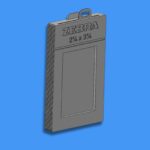 Zebra 2.25×3.25 Wet Plate Holder (Baby Graflex)